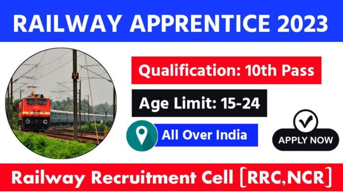 Railway Apprentice Recruitment 2023 Out for 1697 Posts