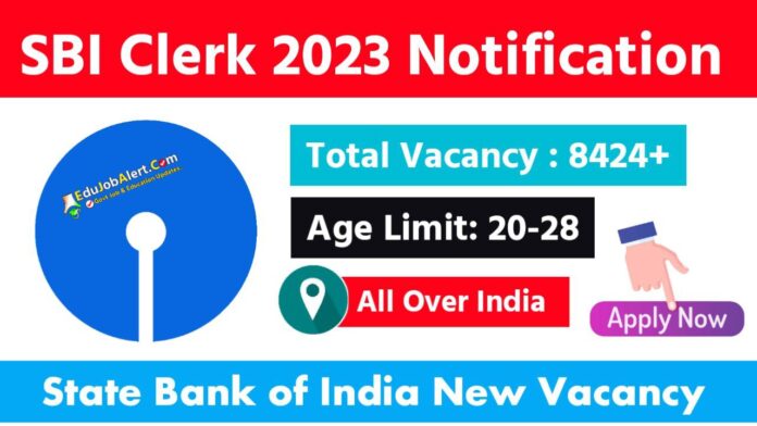 SBI Clerk Notification 2023