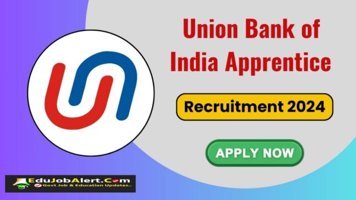 Union Bank of India Apprentice Recruitment 2024