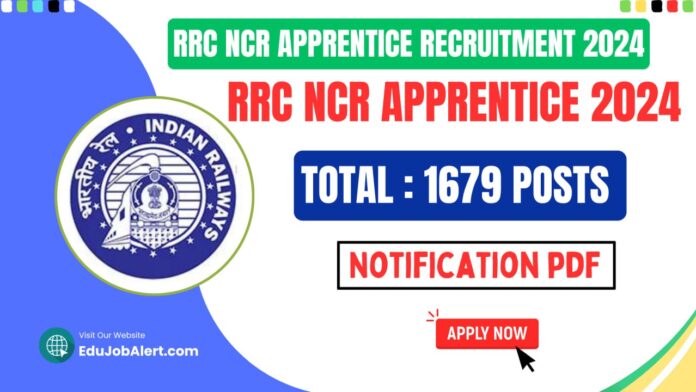 RRC NCR Apprentice Recruitment 2024