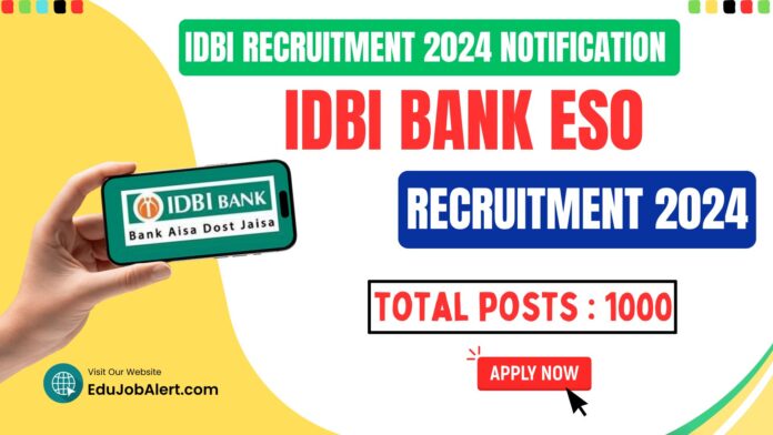 IDBI Bank ESO Recruitment 2024